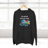 Three-Panel Fleece Hoodie — Custom Unisex Designed Comfort