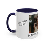 Personalized Accent Coffee Mug — Perfect Mother's Day Gift (11oz/15oz)