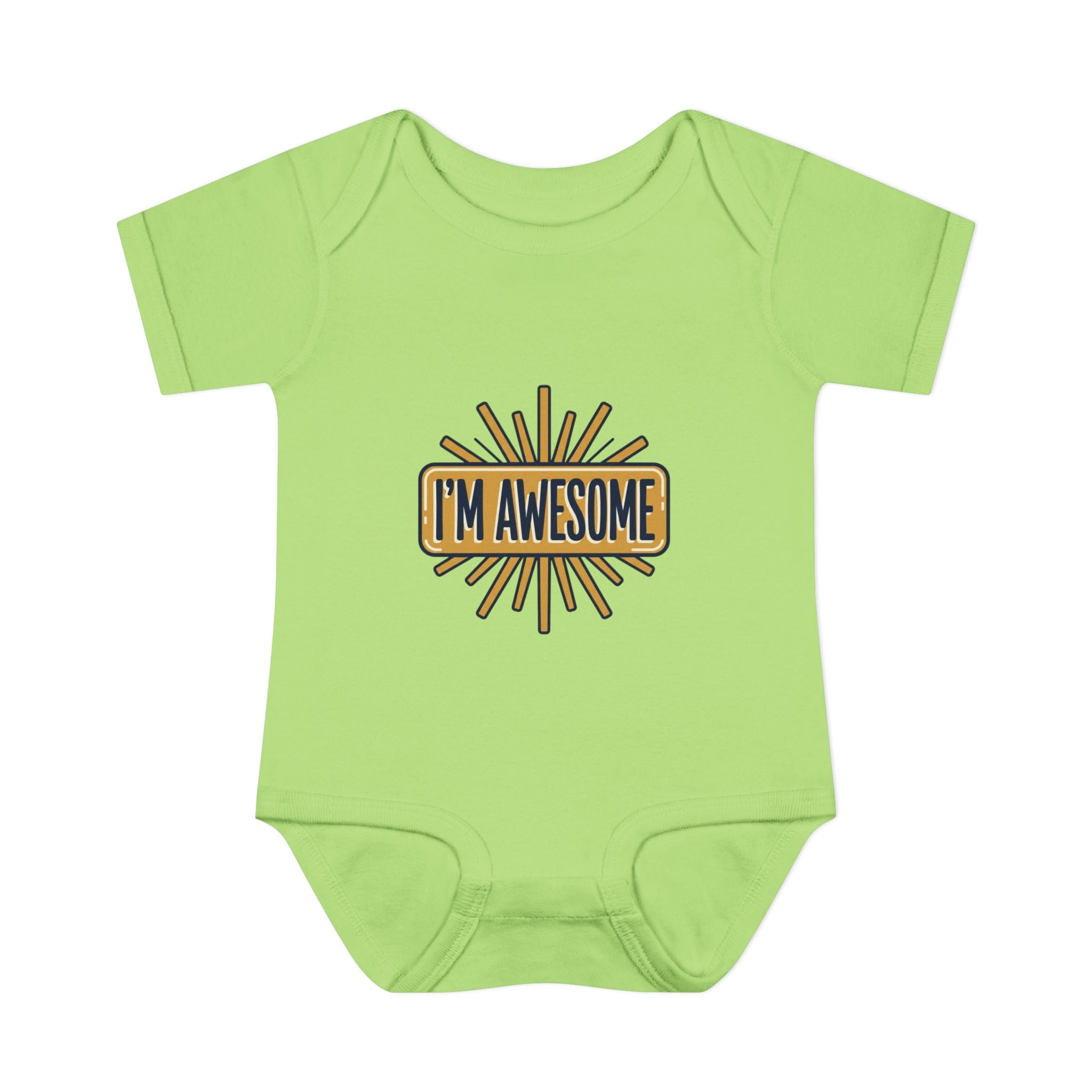 Personalizable Infant Bodysuit – Custom Printed Baby Onesie