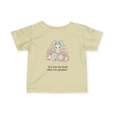 Personalized Infant Tee — Custom Jersey Shirt Natural