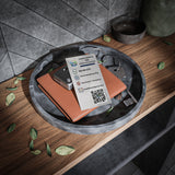 Professional CEO Business Cards — Customizable Contact Card with QR Code