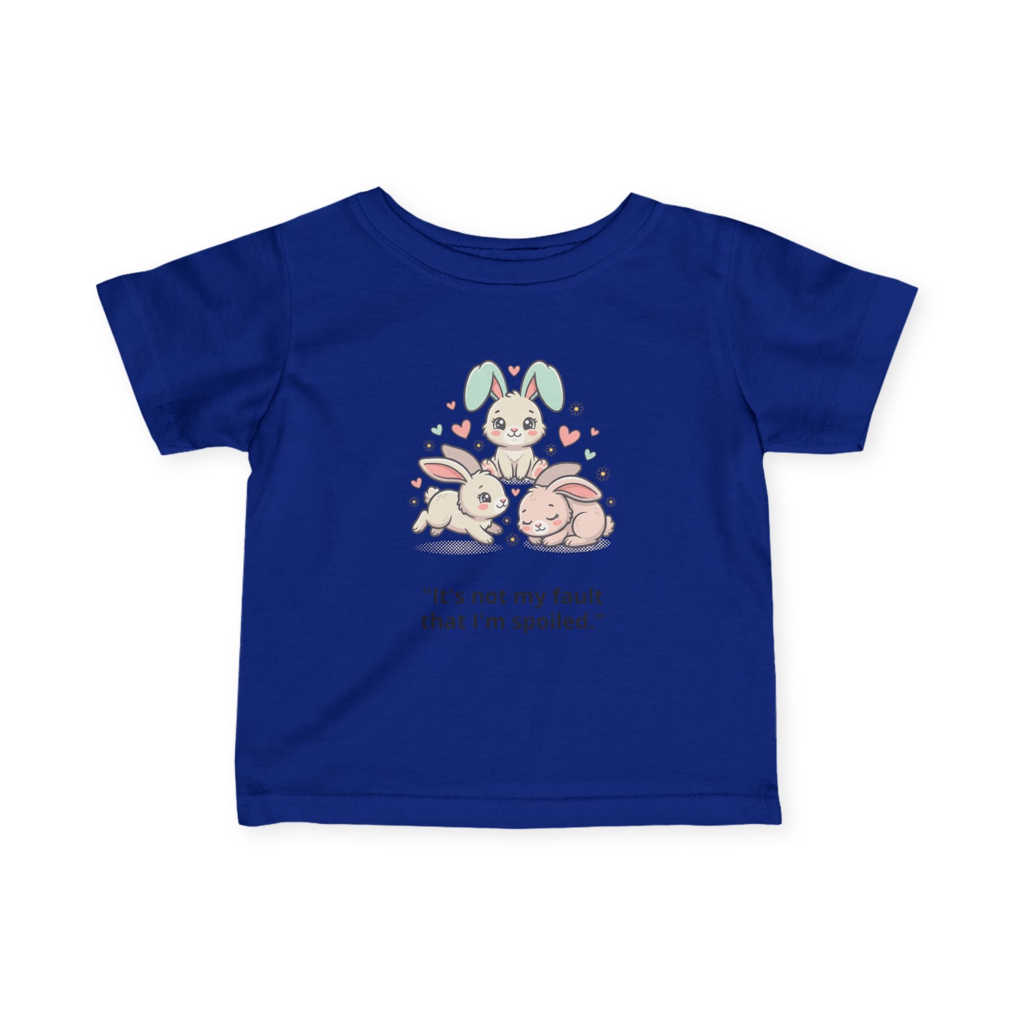 Personalized Infant Tee — Custom Jersey Shirt Royal
