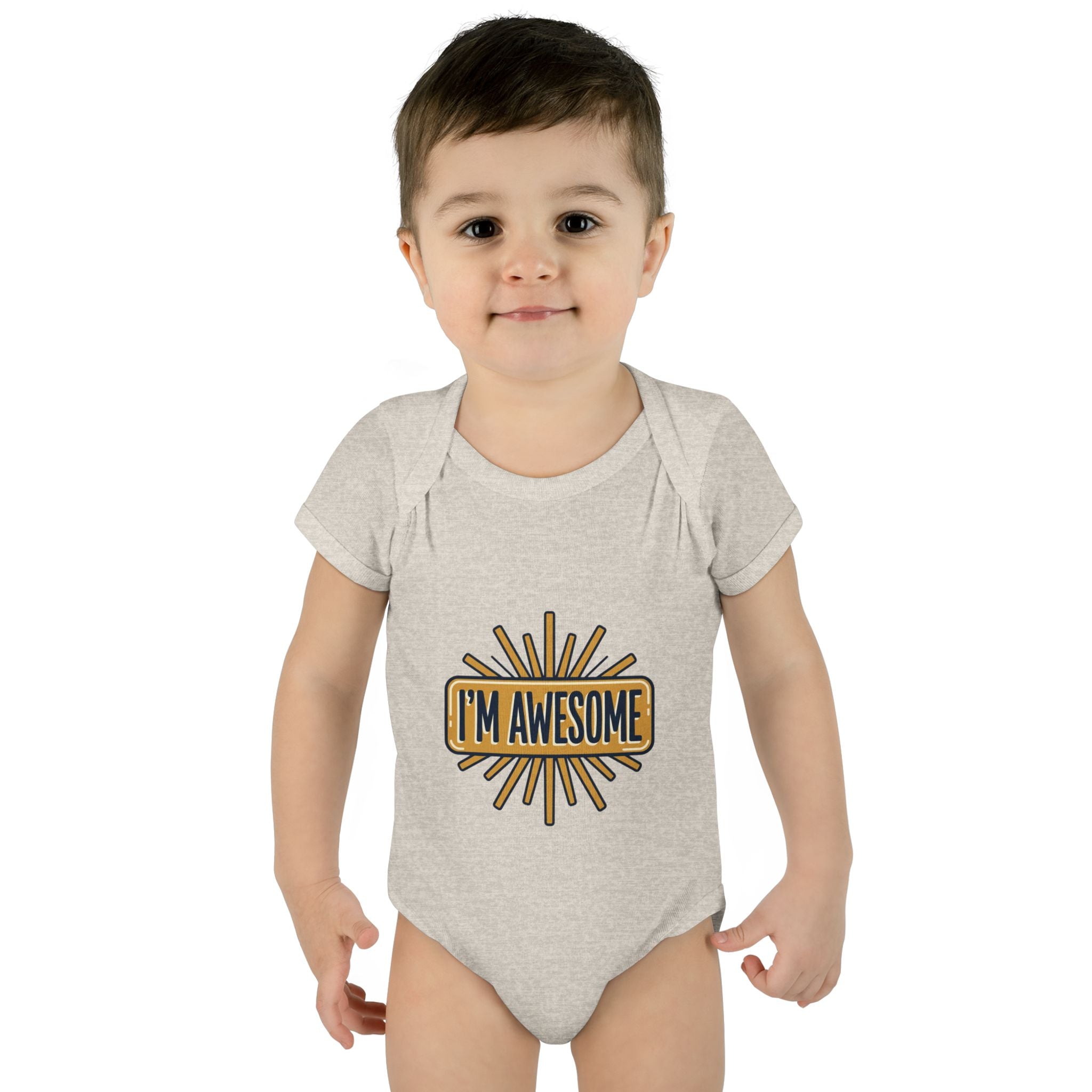 Personalizable Infant Bodysuit – Custom Printed Baby Onesie
