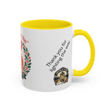 Personalized "Happy Mother's Day" Accent Coffee Mug — 11oz & 15oz