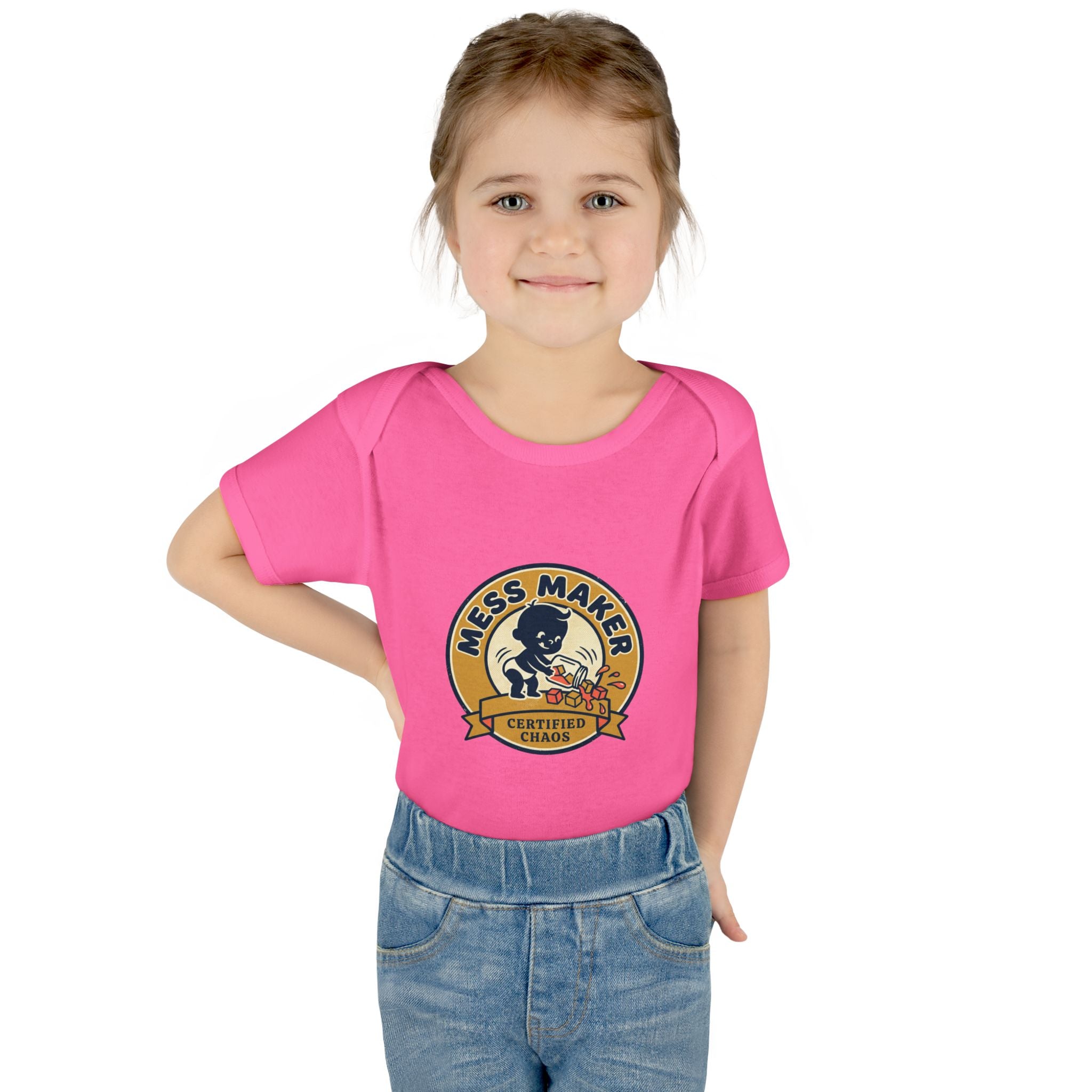 Custom Printed Baby Onesie – Personalizable Infant Bodysuit