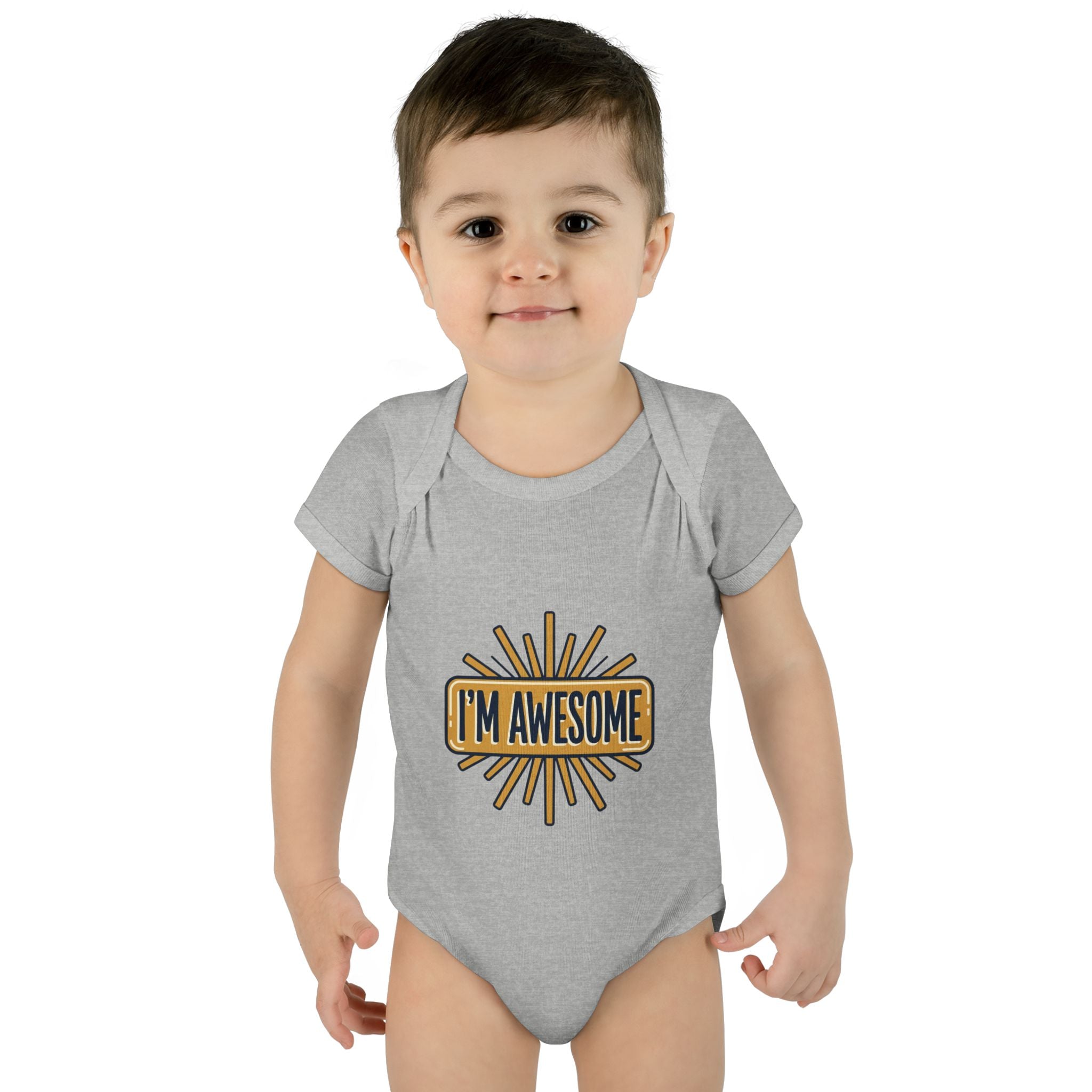 Personalizable Infant Bodysuit – Custom Printed Baby Onesie