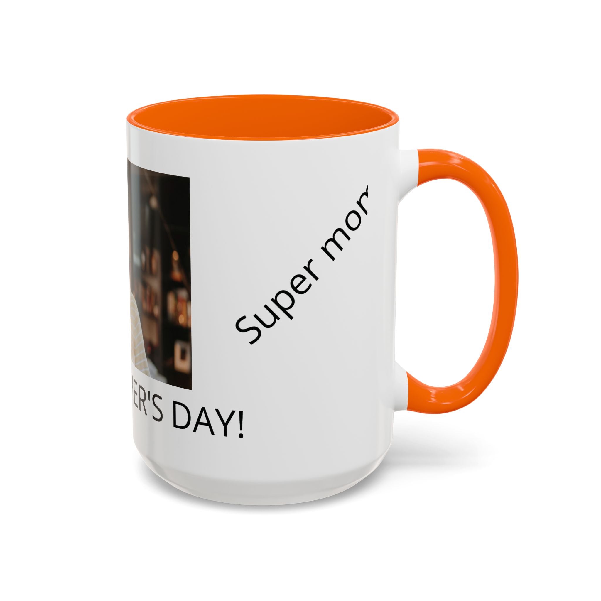 Personalized Accent Coffee Mug — Perfect Mother's Day Gift (11oz/15oz)