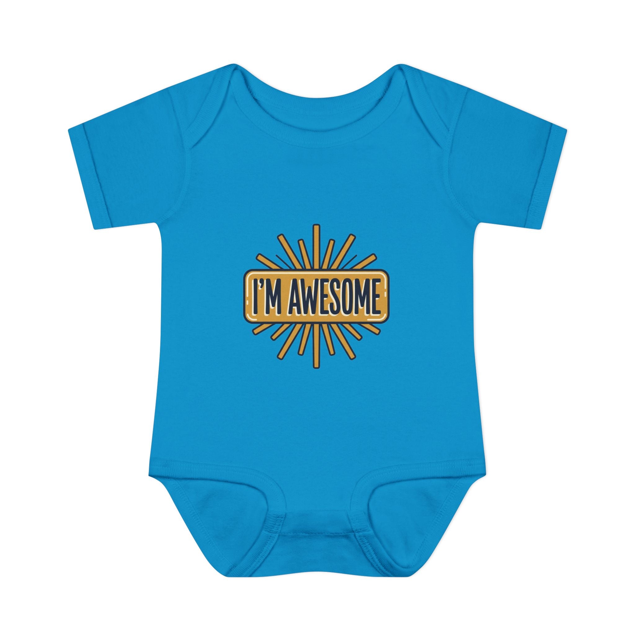 Personalizable Infant Bodysuit – Custom Printed Baby Onesie