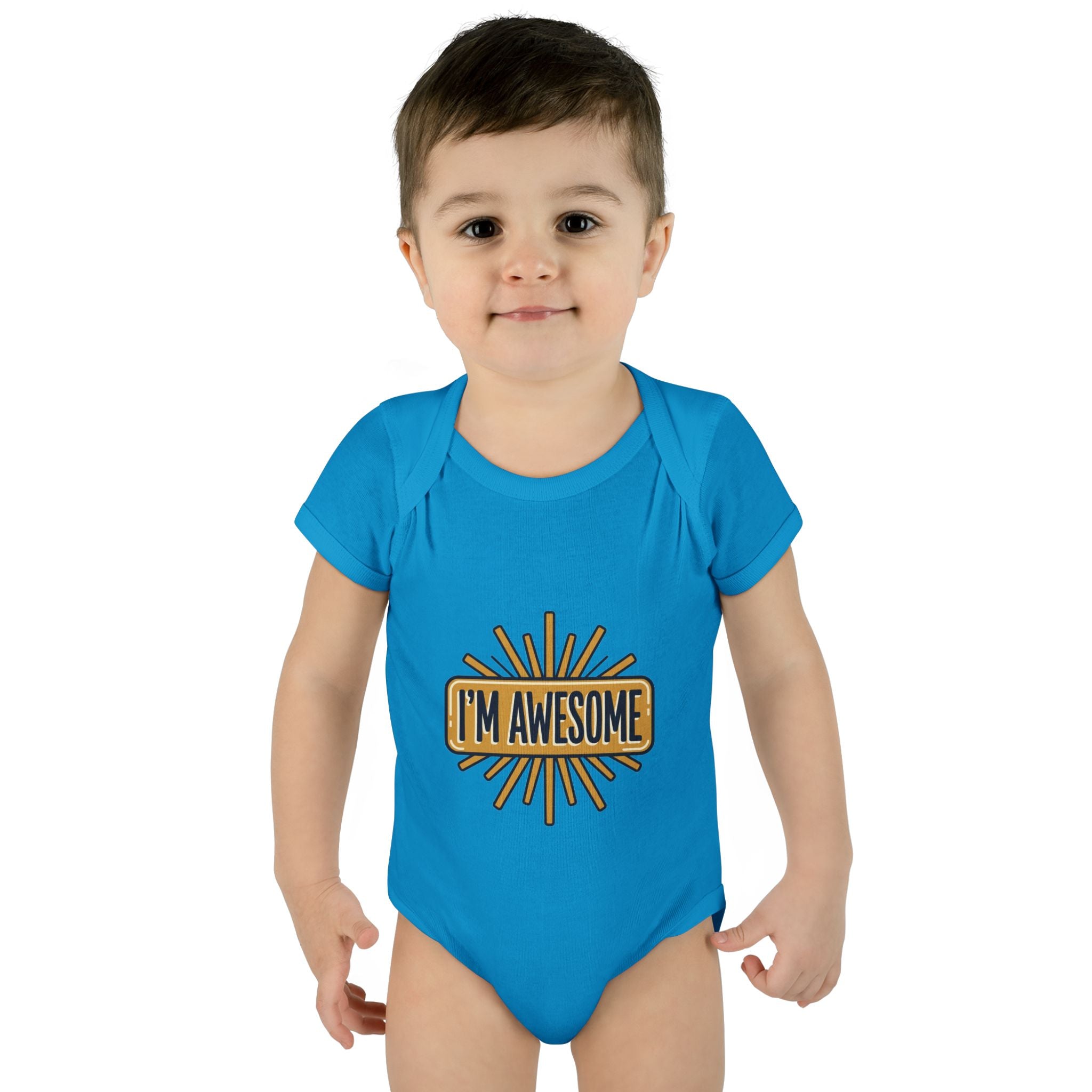 Personalizable Infant Bodysuit – Custom Printed Baby Onesie