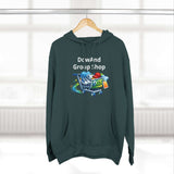 Three-Panel Fleece Hoodie — Custom Unisex Designed Comfort