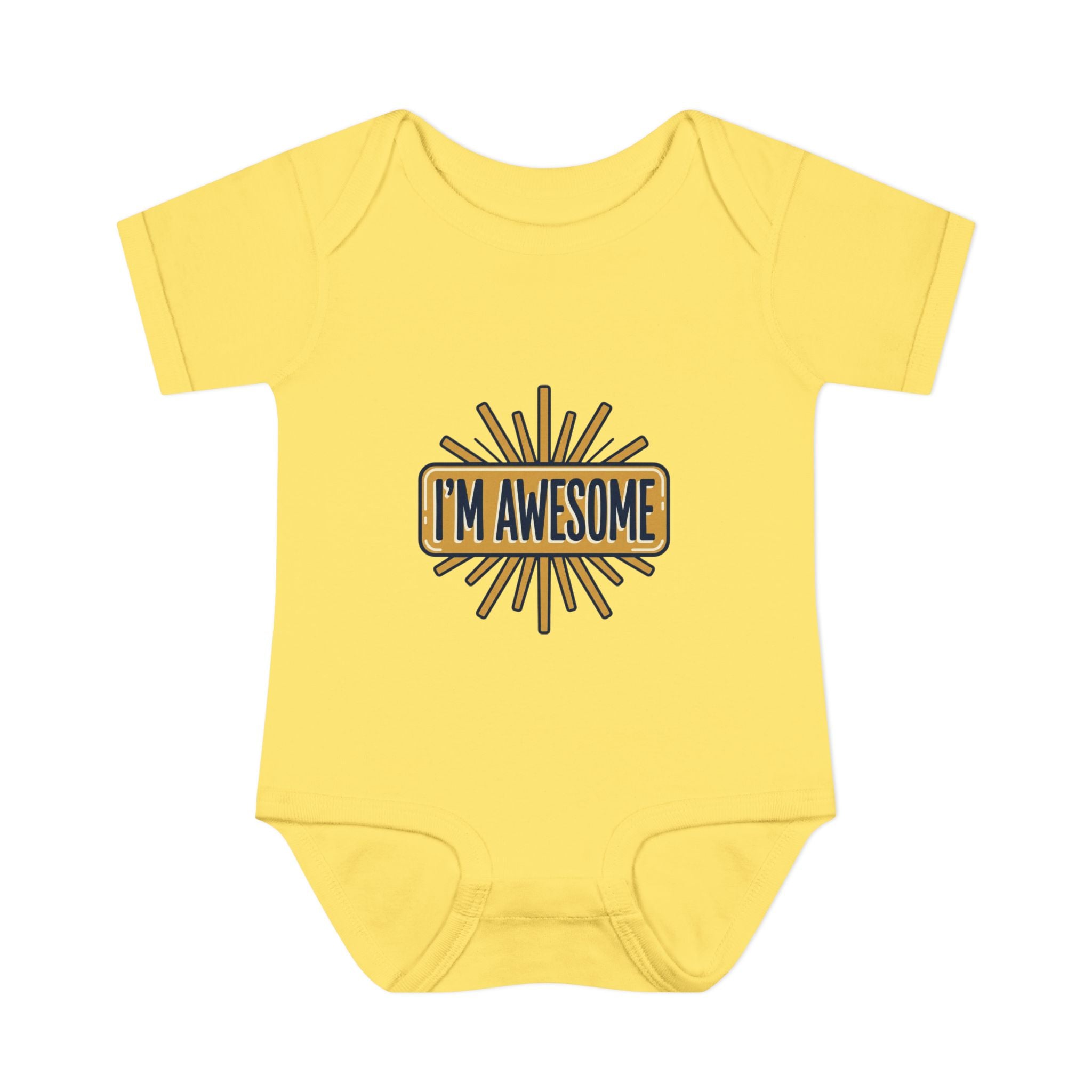 Personalizable Infant Bodysuit – Custom Printed Baby Onesie
