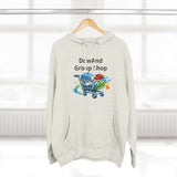 Three-Panel Fleece Hoodie — Custom Unisex Designed Comfort