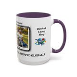 Custom Print-On-Demand Accent Coffee Mug (11/15oz) — Personalized Group Photo Design