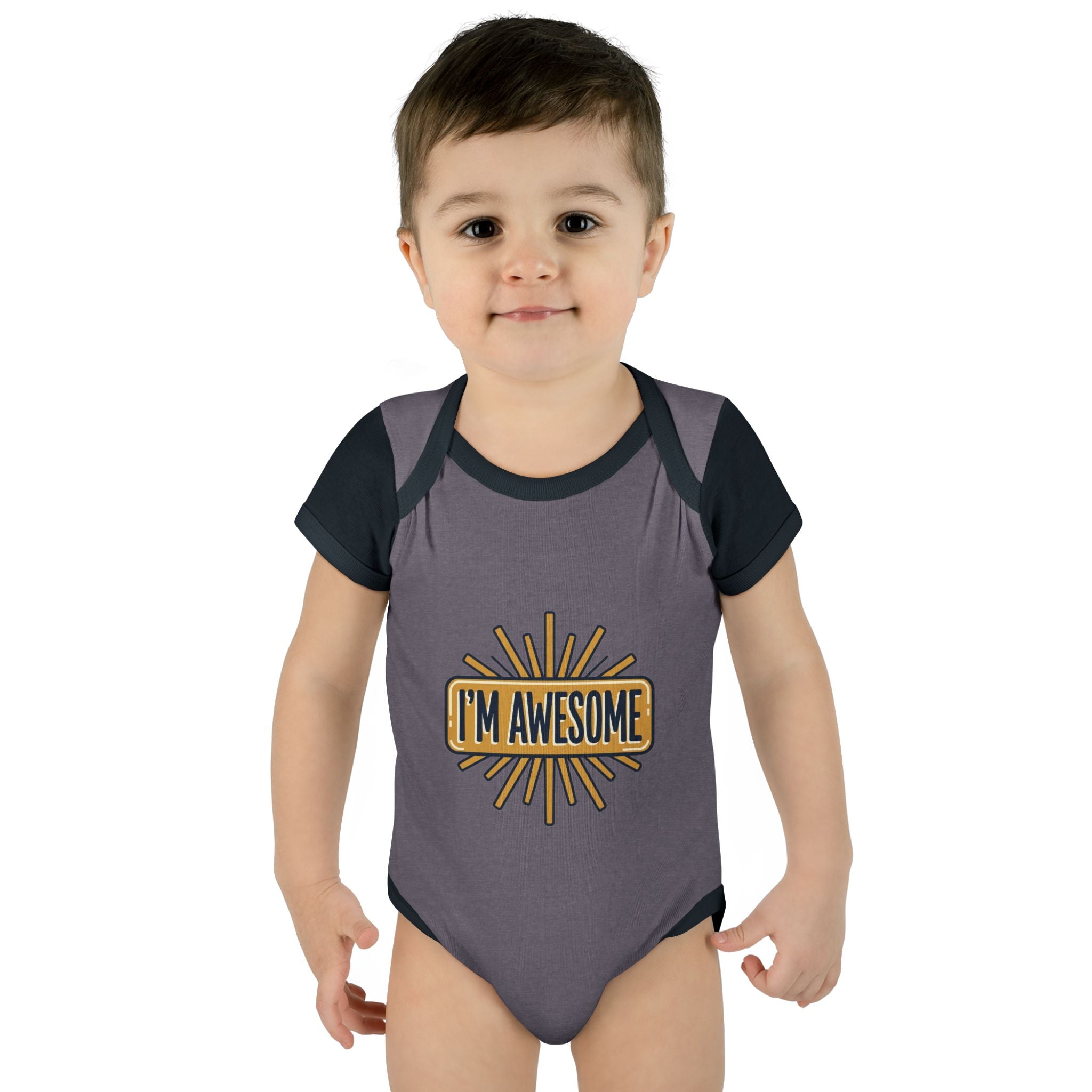 Personalizable Infant Bodysuit – Custom Printed Baby Onesie