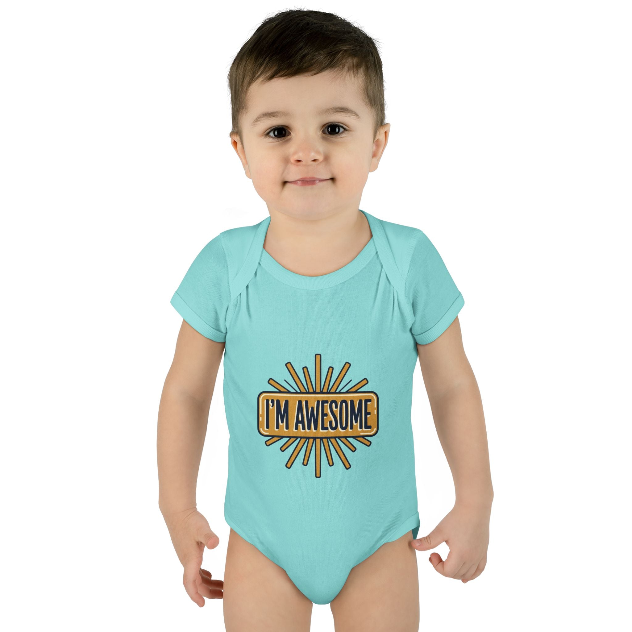 Personalizable Infant Bodysuit – Custom Printed Baby Onesie