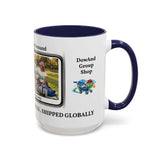 Custom Print-On-Demand Accent Coffee Mug (11/15oz) — Personalized Group Photo Design