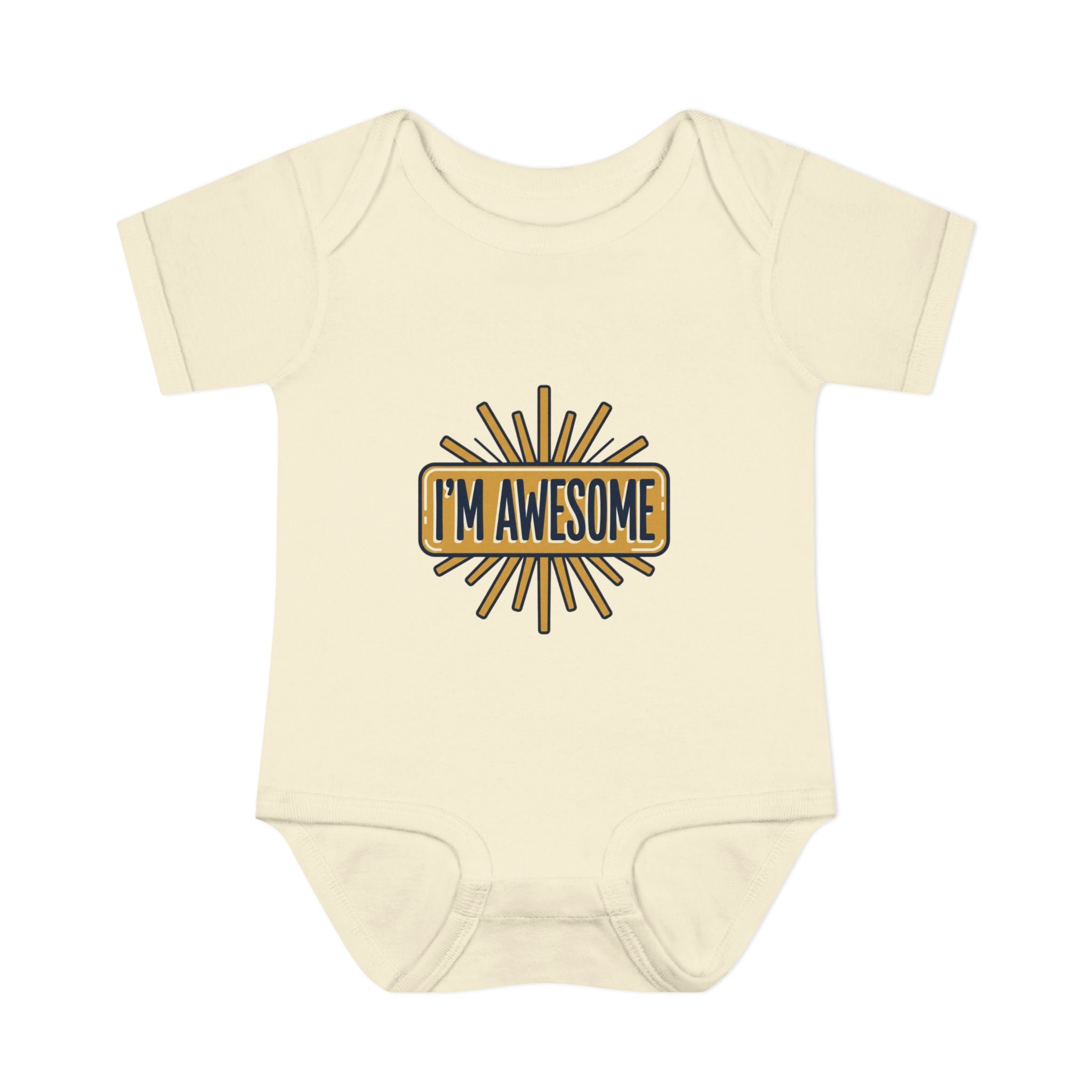 Personalizable Infant Bodysuit – Custom Printed Baby Onesie
