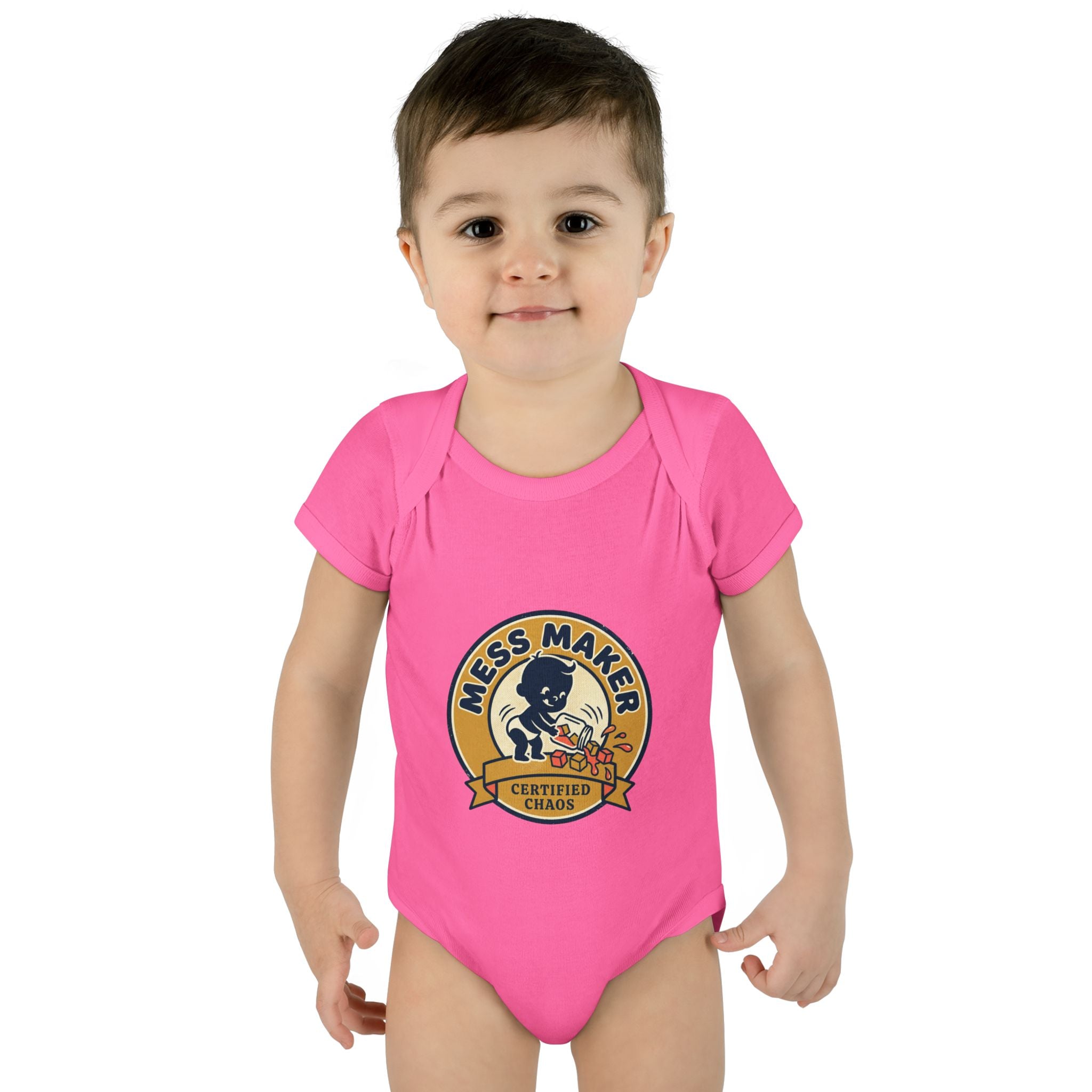 Custom Printed Baby Onesie – Personalizable Infant Bodysuit