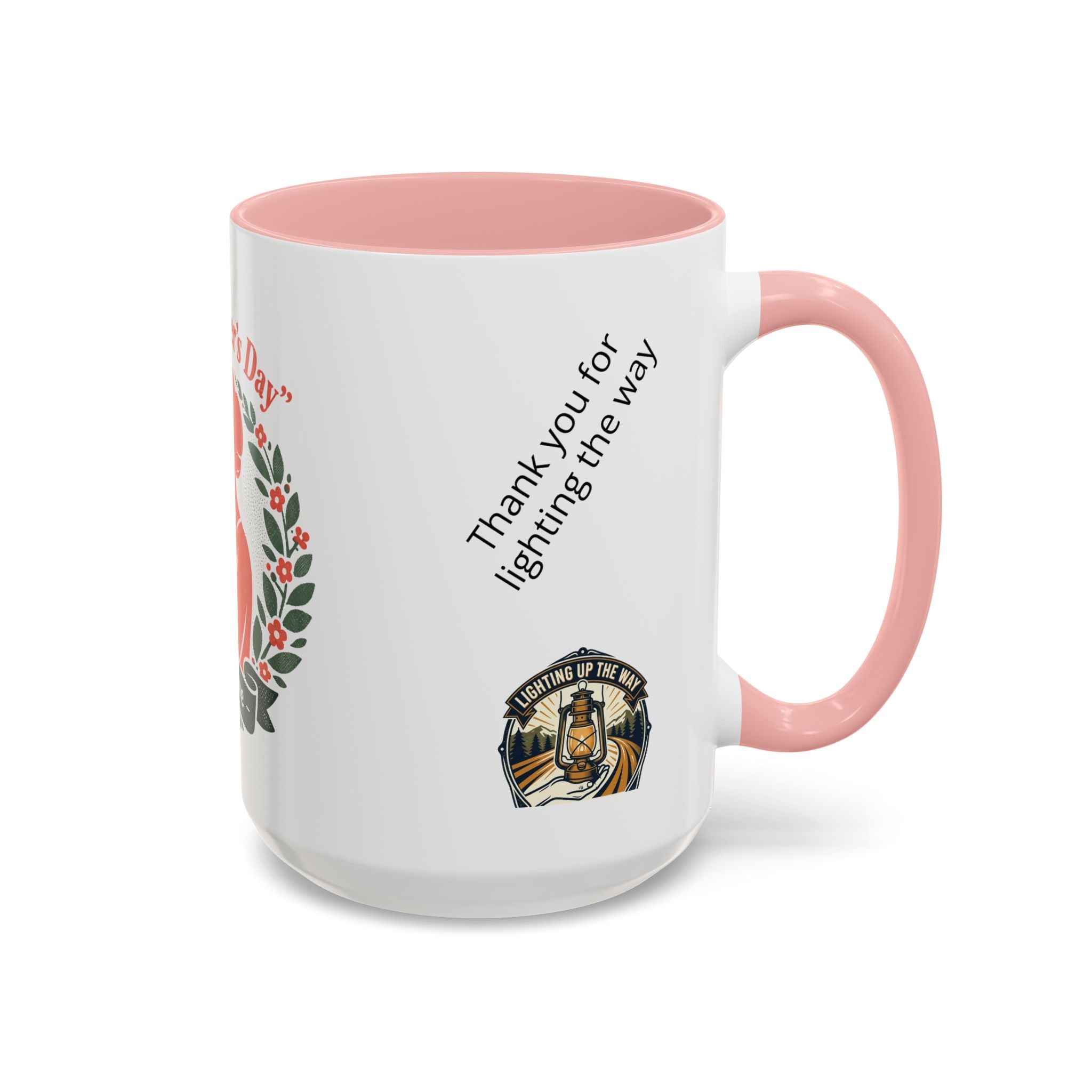 Personalized "Happy Mother's Day" Accent Coffee Mug — 11oz & 15oz