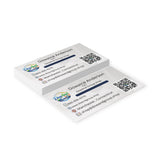 Professional CEO Business Cards — Customizable Contact Card with QR Code