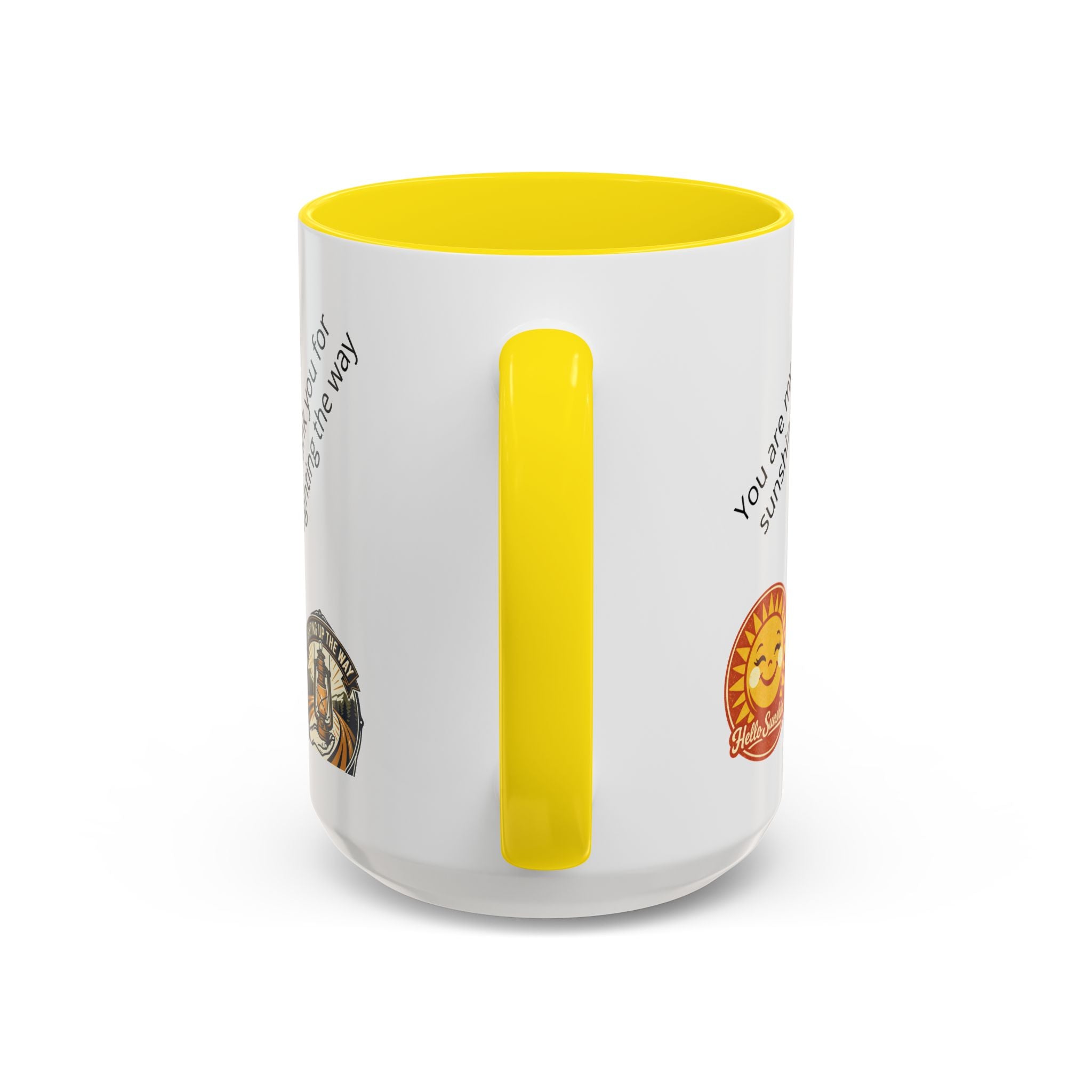 Personalized "Happy Mother's Day" Accent Coffee Mug — 11oz & 15oz