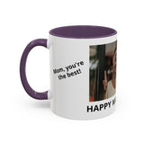 Personalized Accent Coffee Mug — Perfect Mother's Day Gift (11oz/15oz)