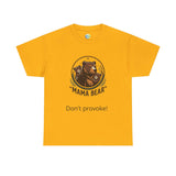 Mama Bear T-Shirt — Cute Mother & Cub Graphic Tee, Mother's Day Gift