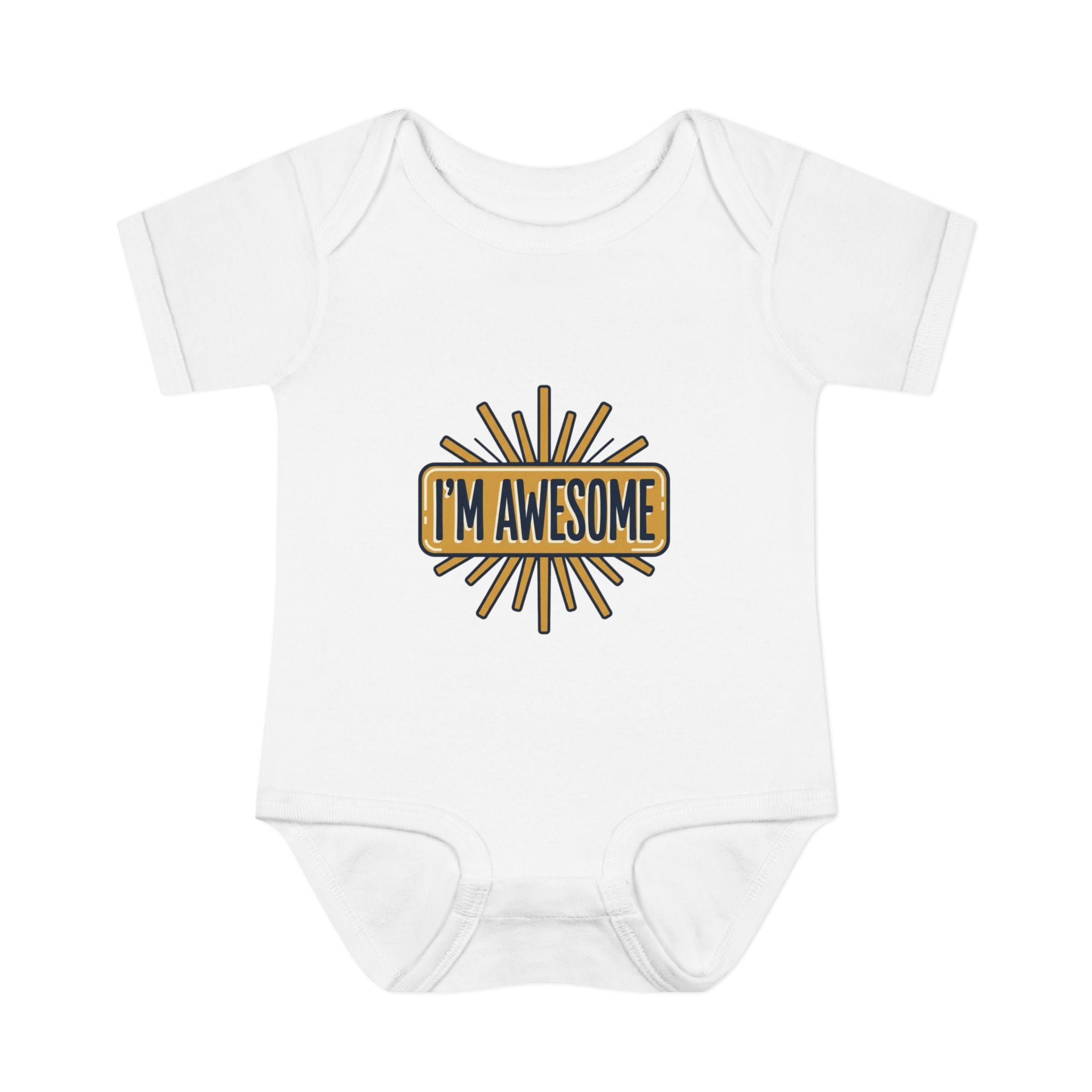 Personalizable Infant Bodysuit – Custom Printed Baby Onesie