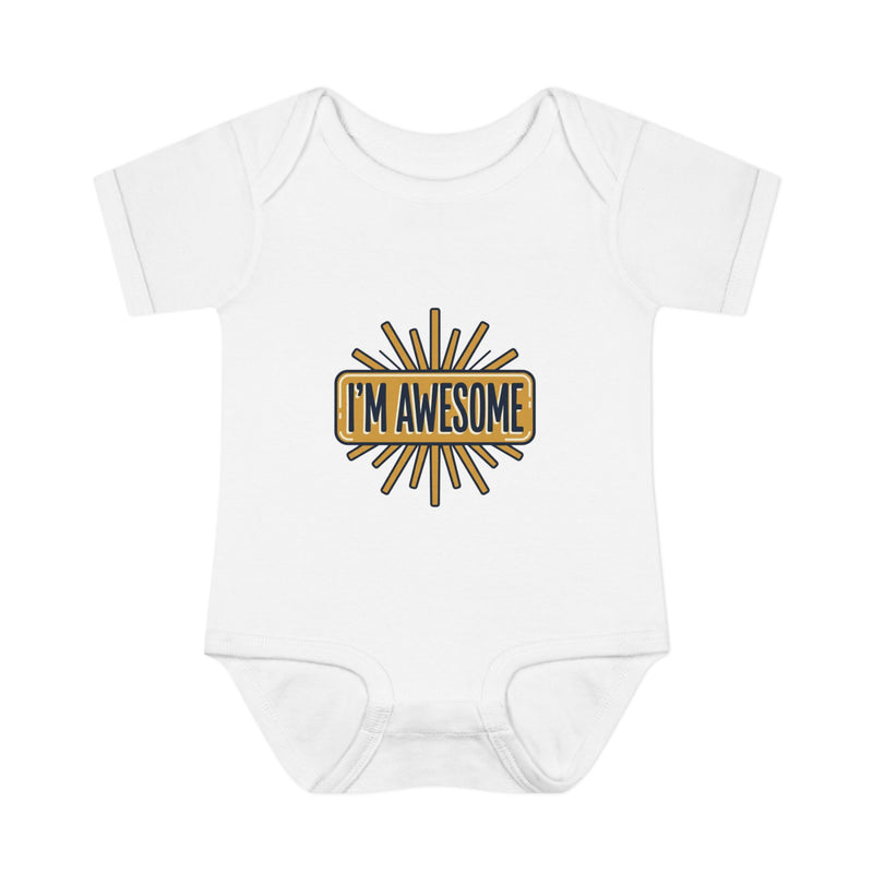 Personalizable Infant Bodysuit – Custom Printed Baby Onesie