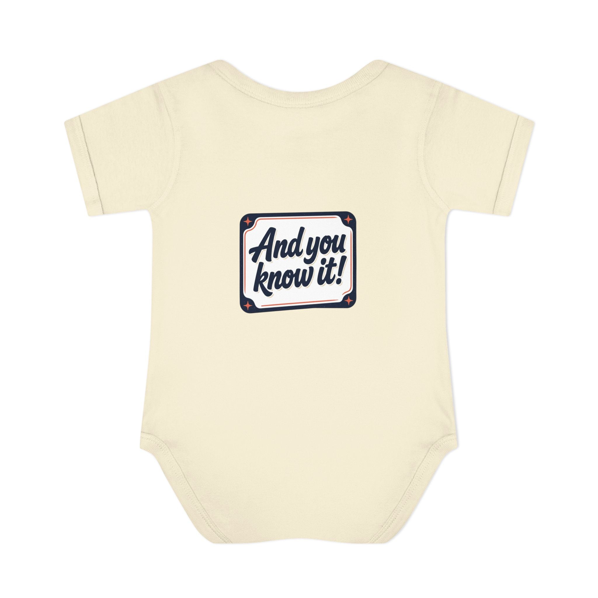 Personalizable Infant Bodysuit – Custom Printed Baby Onesie