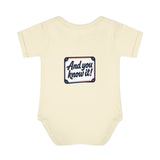 Personalizable Infant Bodysuit – Custom Printed Baby Onesie