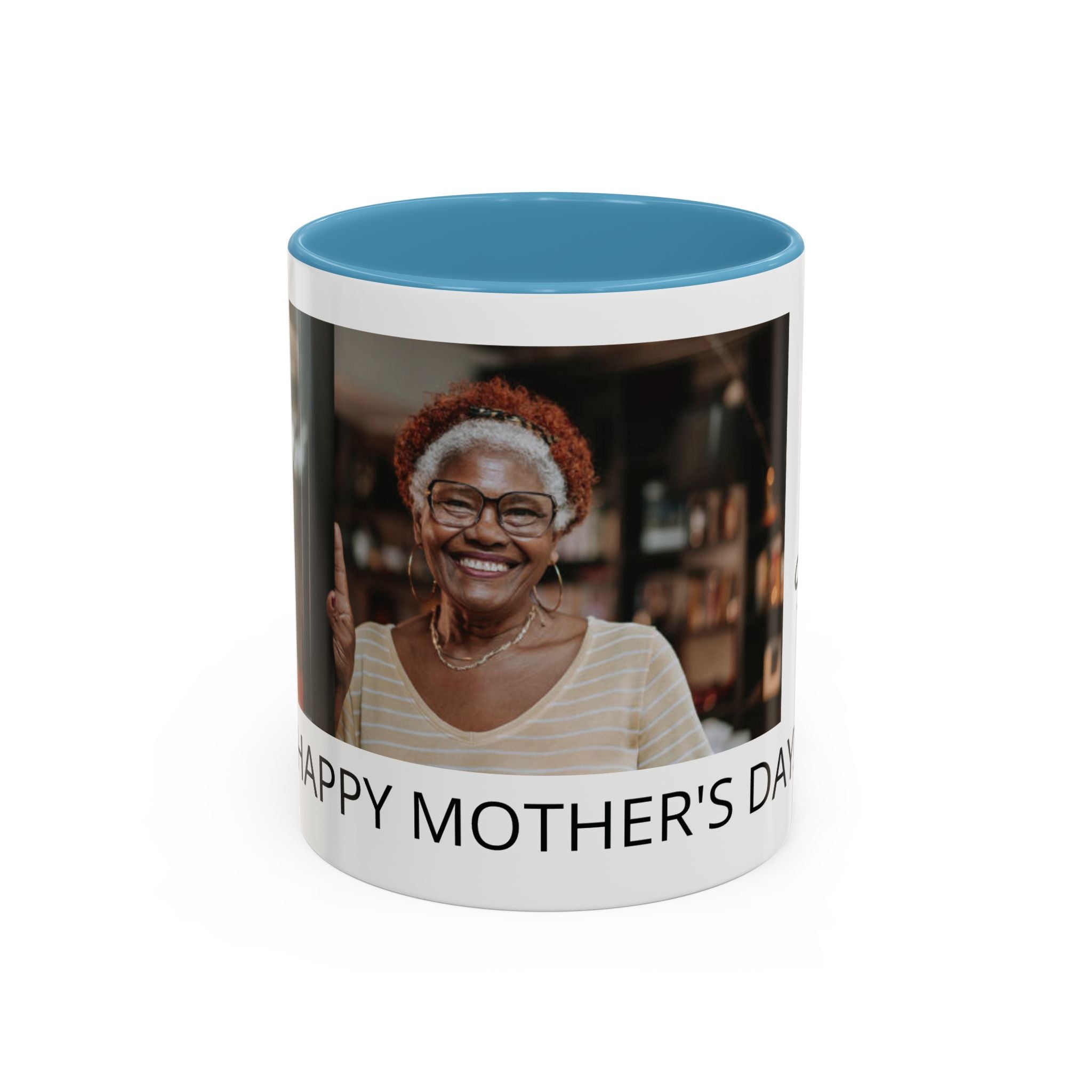 Personalized Accent Coffee Mug — Perfect Mother's Day Gift (11oz/15oz)