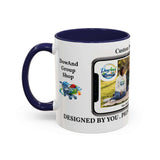 Custom Print-On-Demand Accent Coffee Mug (11/15oz) — Personalized Group Photo Design