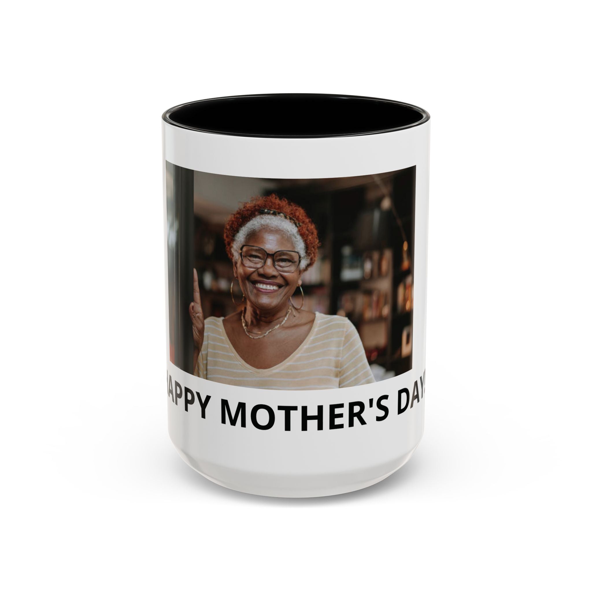 Personalized Accent Coffee Mug — Perfect Mother's Day Gift (11oz/15oz)