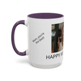 Personalized Accent Coffee Mug — Perfect Mother's Day Gift (11oz/15oz)