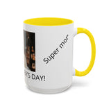 Personalized Accent Coffee Mug — Perfect Mother's Day Gift (11oz/15oz)