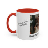 Personalized Accent Coffee Mug — Perfect Mother's Day Gift (11oz/15oz)
