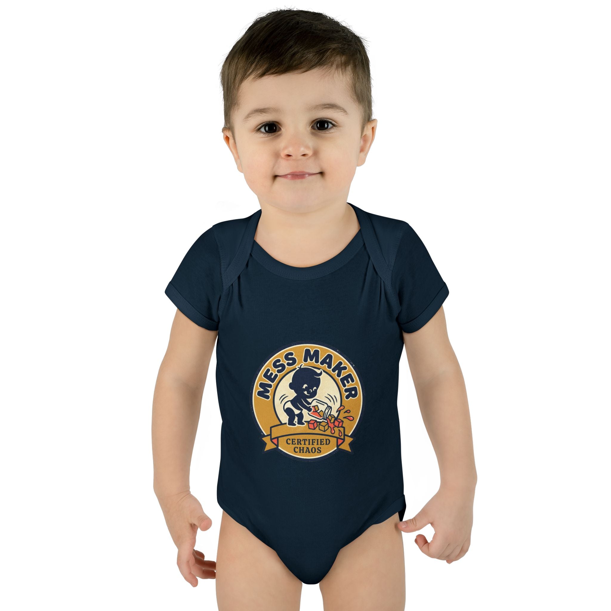 Custom Printed Baby Onesie – Personalizable Infant Bodysuit