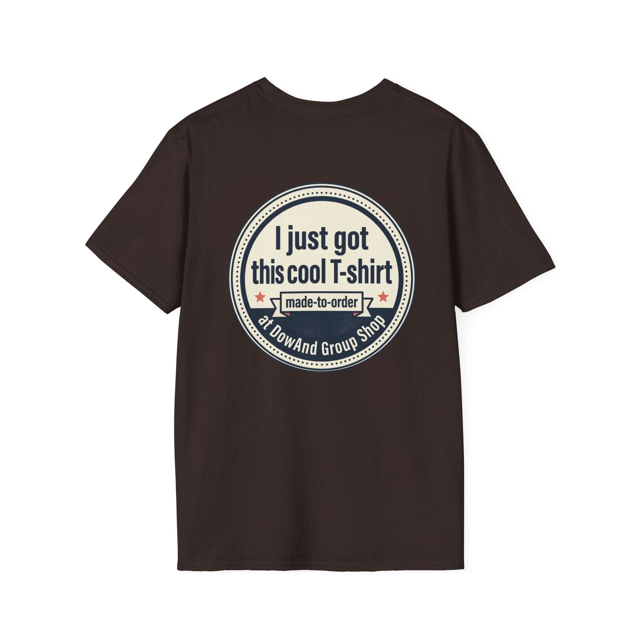 “I Just Got This Cool T‑Shirt” Novelty T-Shirt — Personalized Funny Graphic Tee