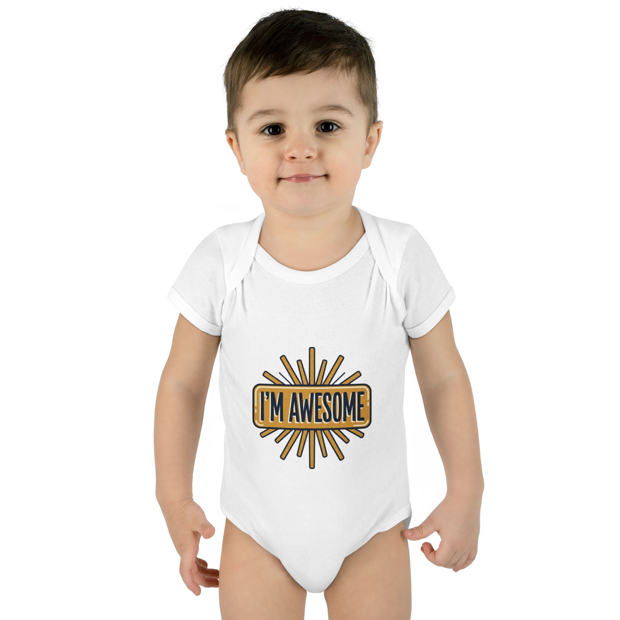 Personalizable Infant Bodysuit – Custom Printed Baby Onesie