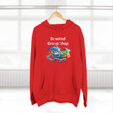 Three-Panel Fleece Hoodie — Custom Unisex Designed Comfort
