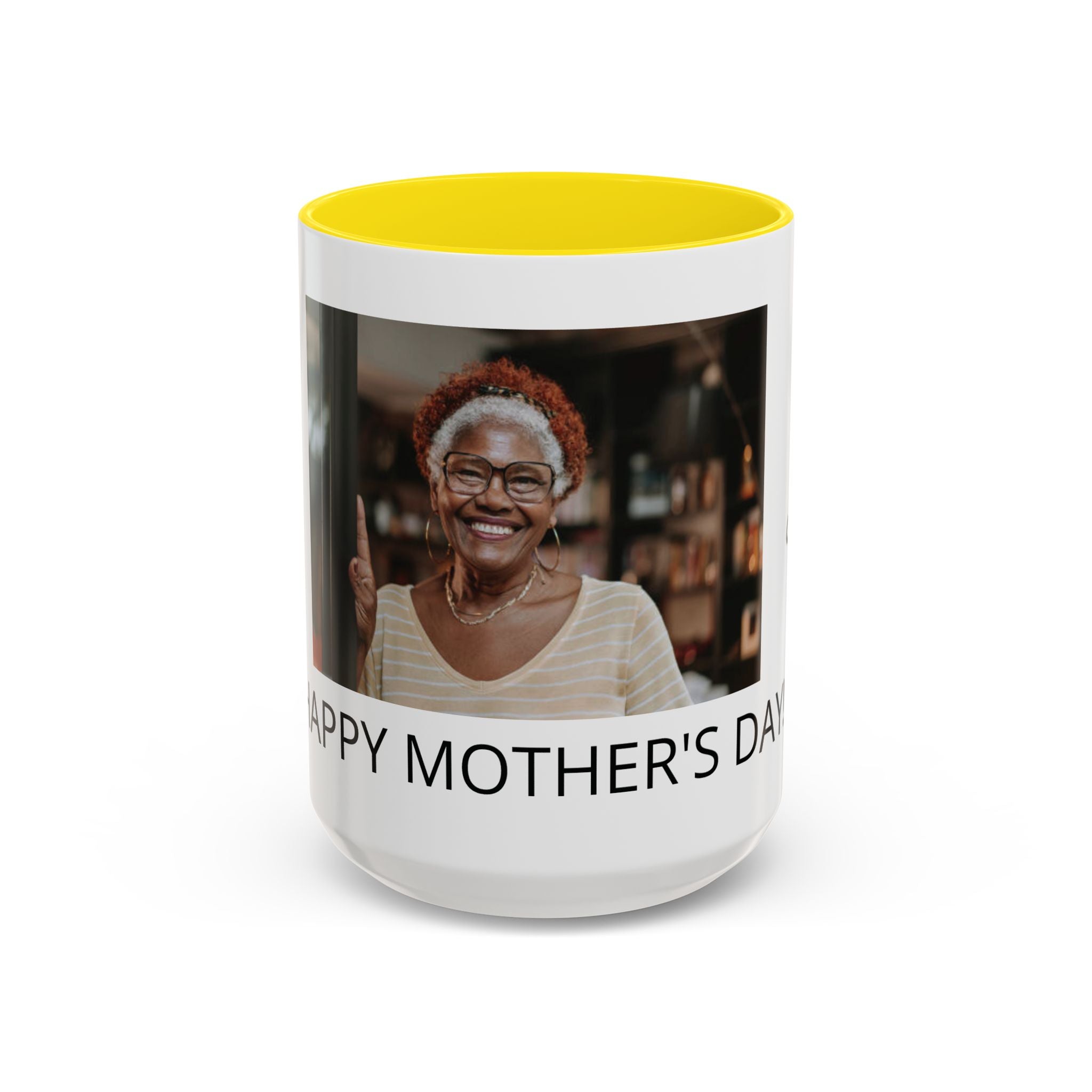 Personalized Accent Coffee Mug — Perfect Mother's Day Gift (11oz/15oz)