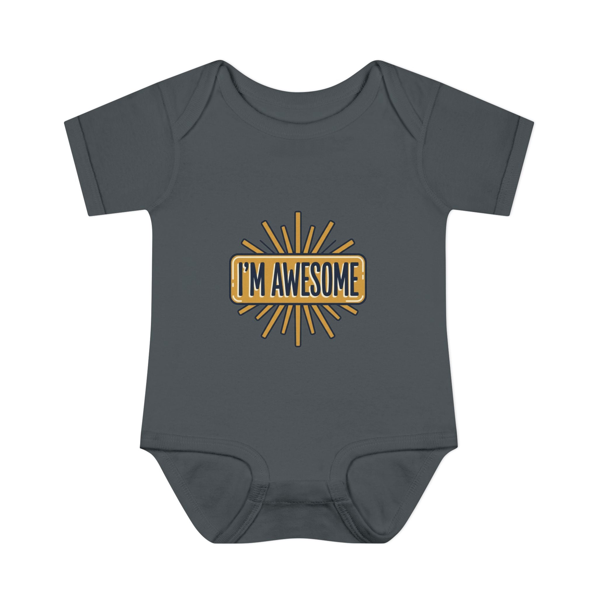 Personalizable Infant Bodysuit – Custom Printed Baby Onesie