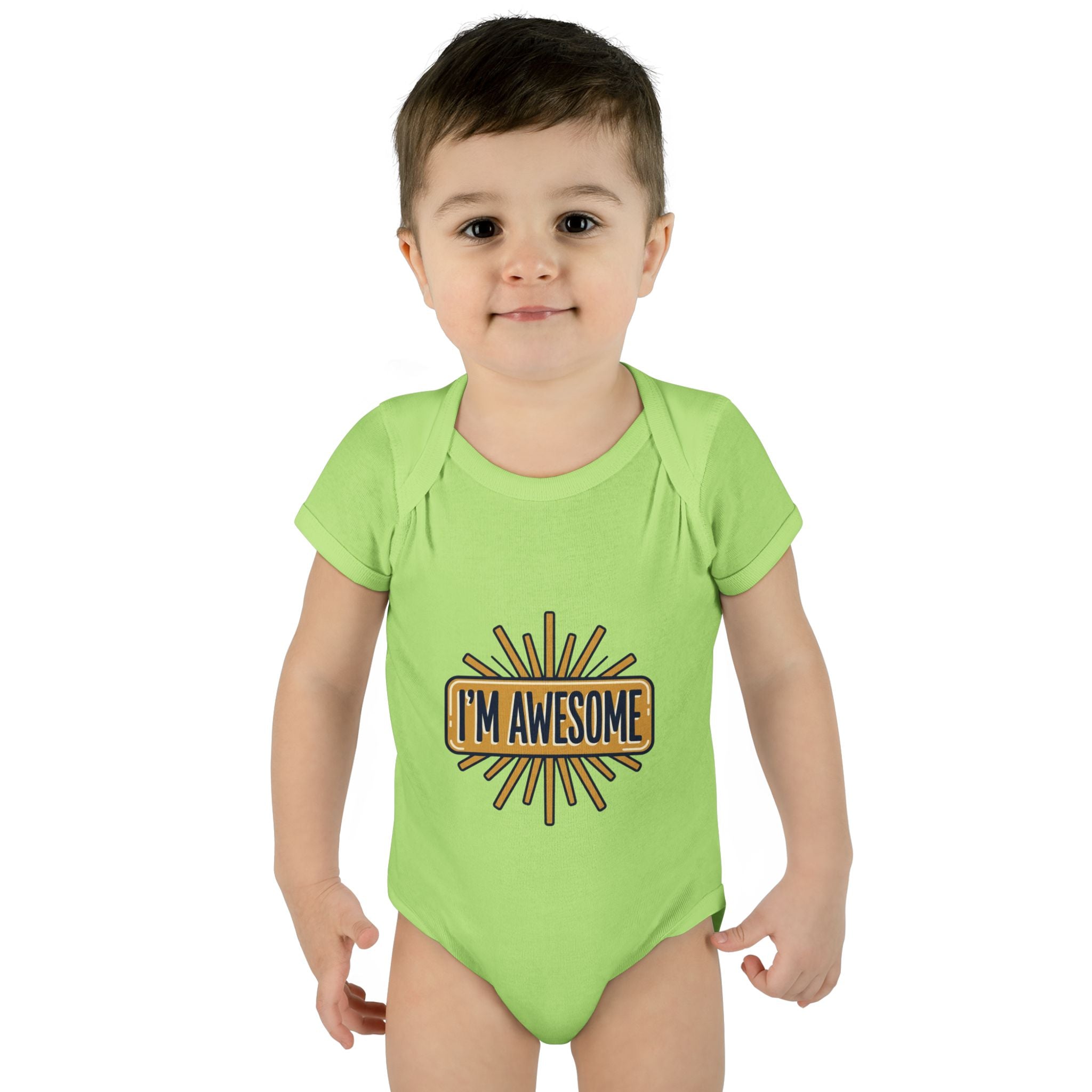 Personalizable Infant Bodysuit – Custom Printed Baby Onesie