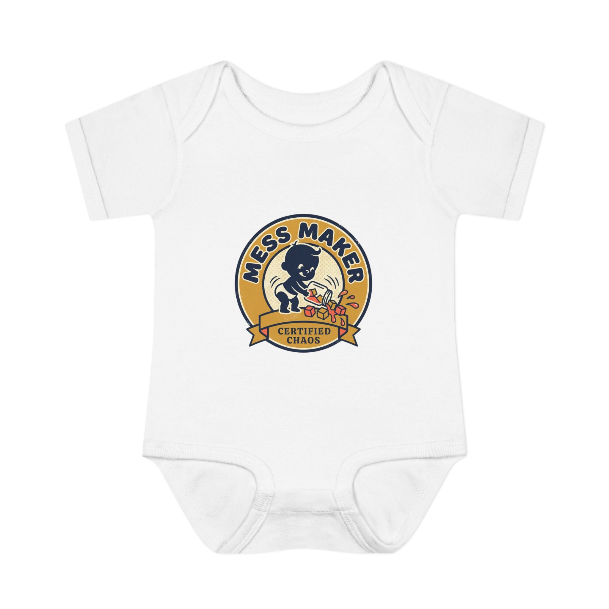 Custom Printed Baby Onesie – Personalizable Infant Bodysuit
