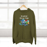 Three-Panel Fleece Hoodie — Custom Unisex Designed Comfort