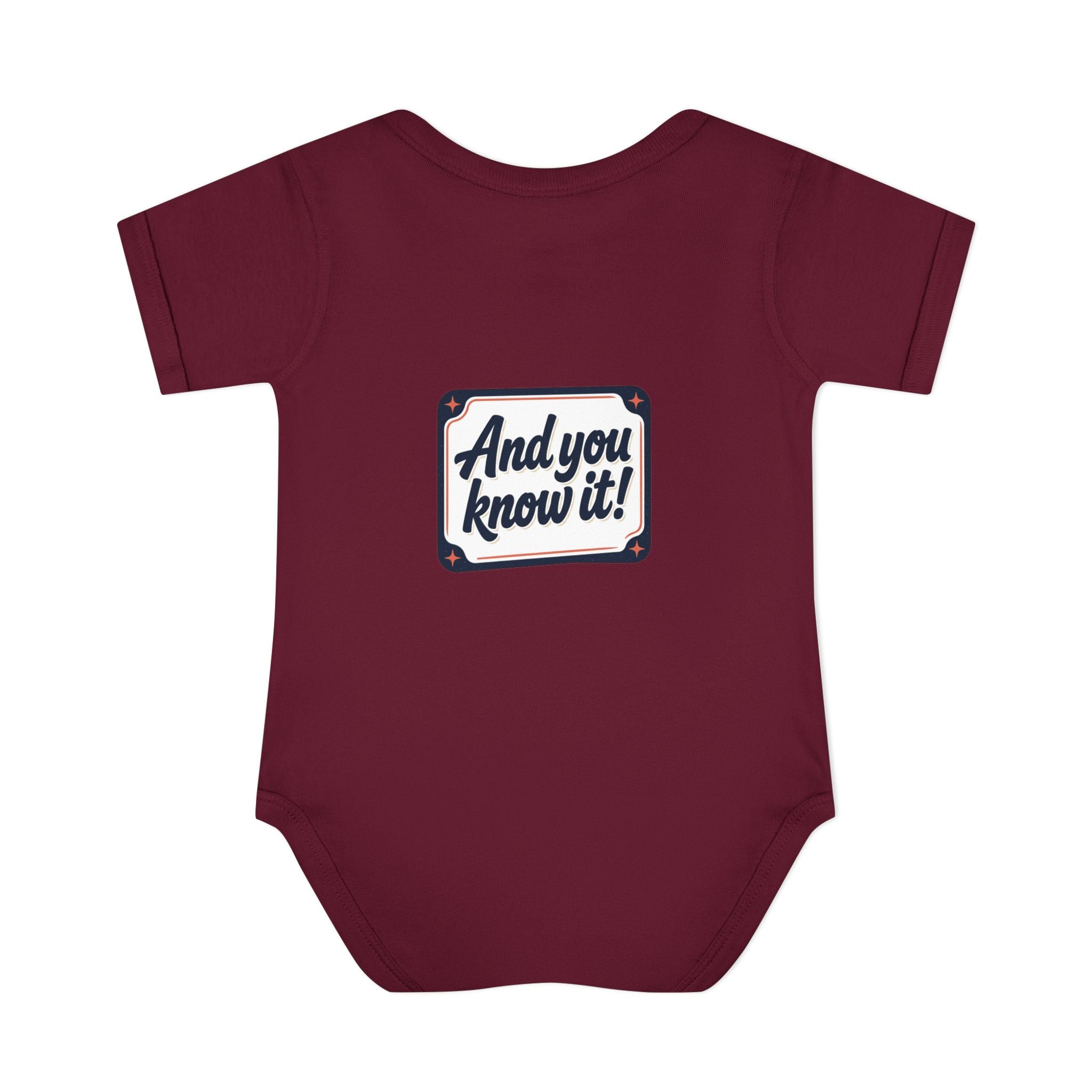 Personalizable Infant Bodysuit – Custom Printed Baby Onesie