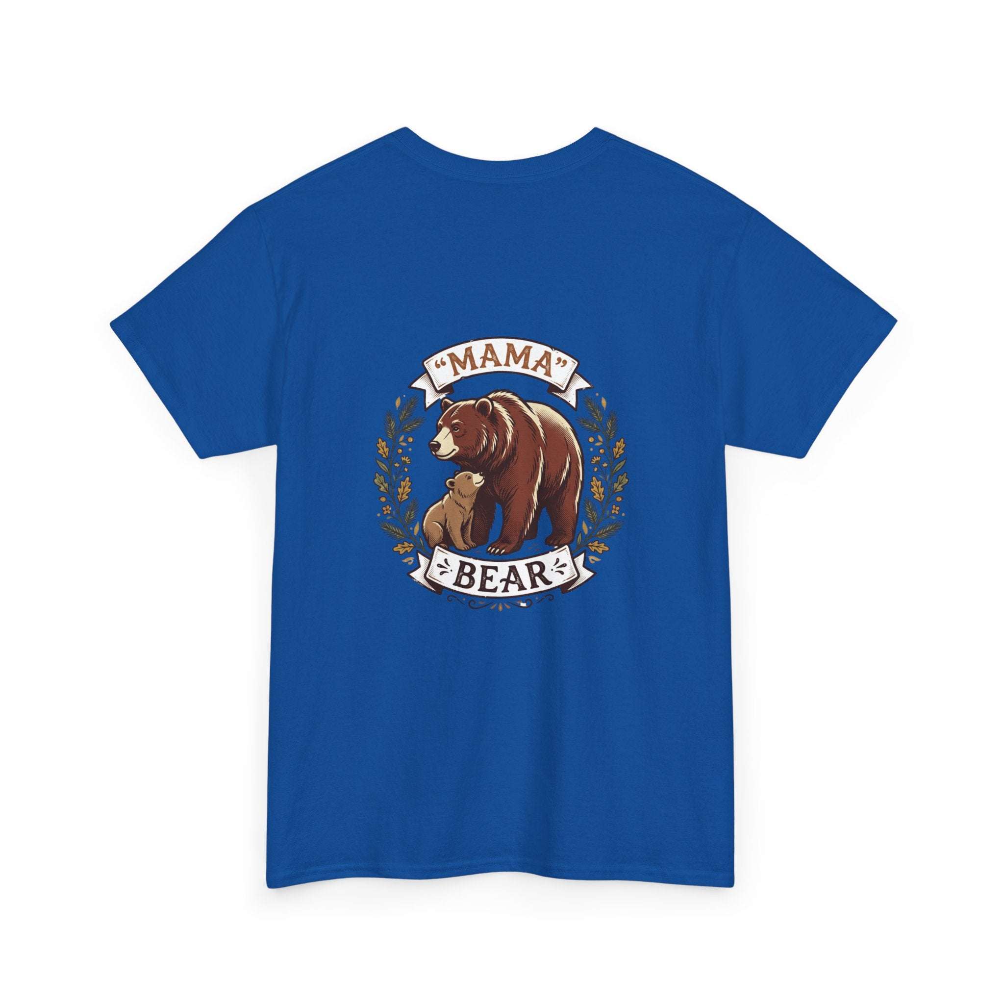 Mama Bear T-Shirt — Cute Mother & Cub Graphic Tee, Mother's Day Gift
