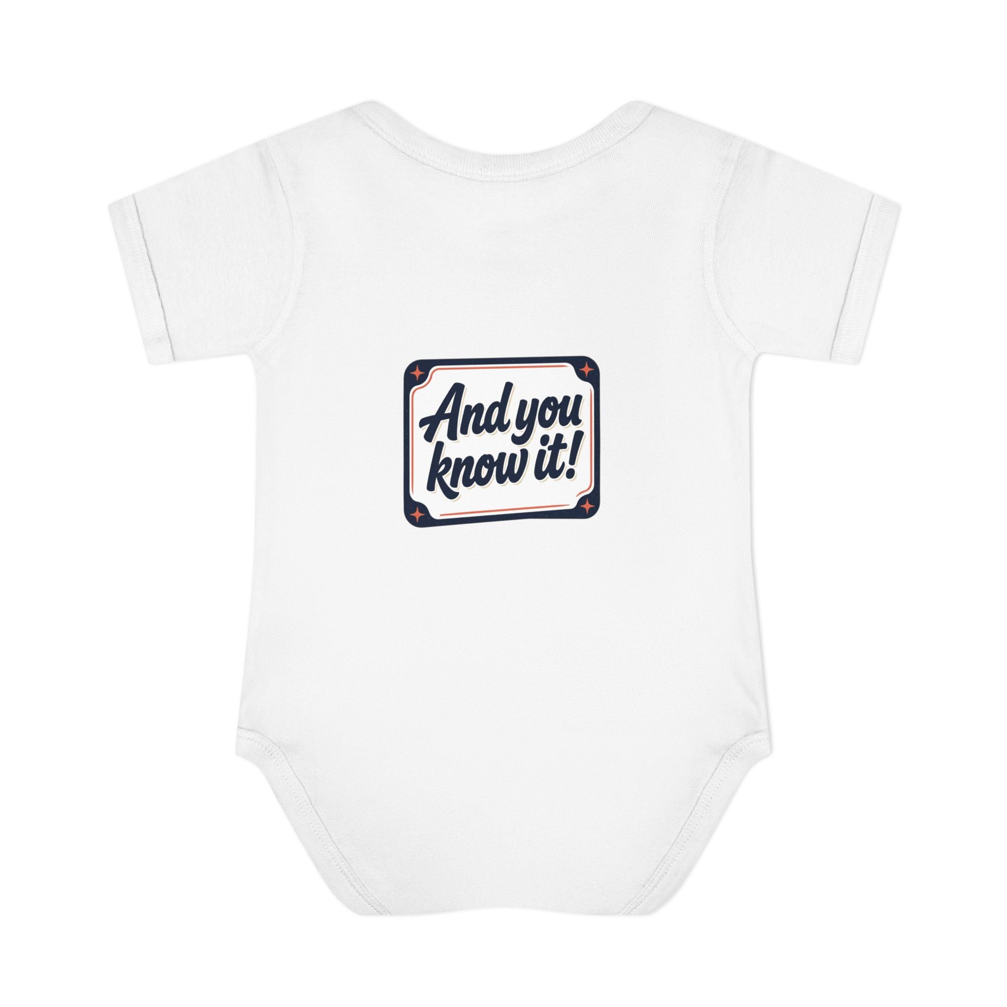 Personalizable Infant Bodysuit – Custom Printed Baby Onesie