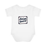 Personalizable Infant Bodysuit – Custom Printed Baby Onesie